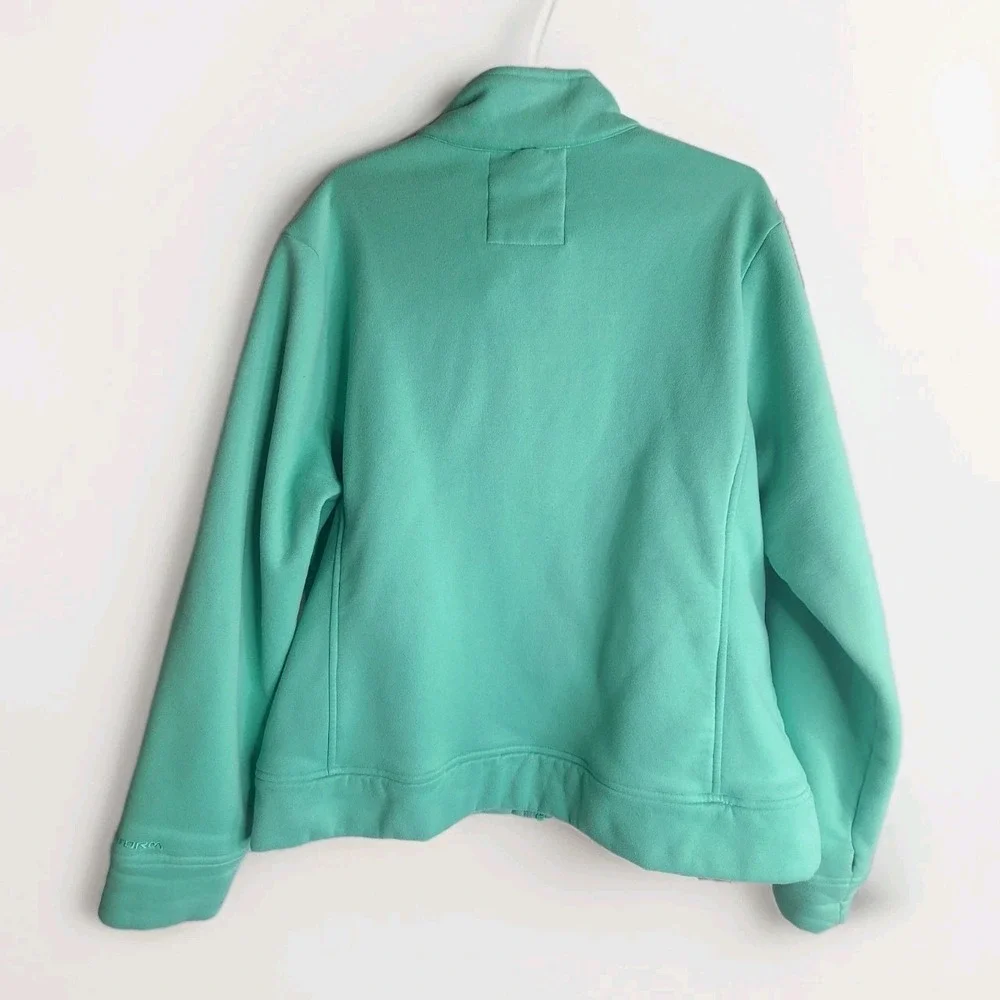 Under Armour UA Storm Full Zip Fleece Jacket XL Green Water Repellent